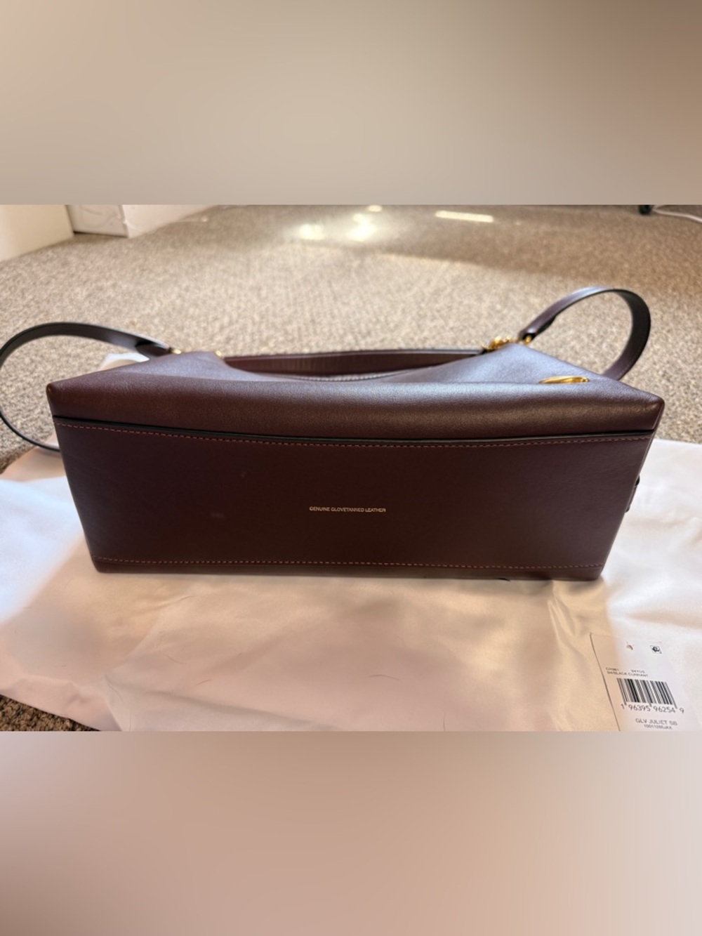 Coach Juliet Shoulder Bag Black Currant - Picture 4 of 12